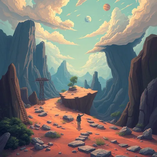 Conceptual Surreal Landscapes