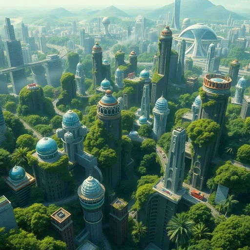 Futuristic Urban Jungle