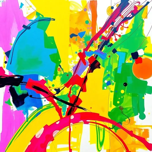 Vibrant Abstract Art